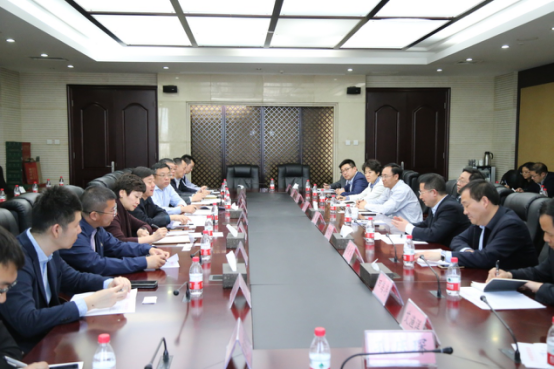 金融街集團領(lǐng)導一行赴中國供銷集團調(diào)研