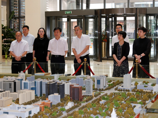 南寧市市長(zhǎng)周紅波到金融街集團(tuán)調(diào)研