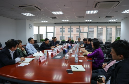 華融國際信托公司領導來訪金融街集團