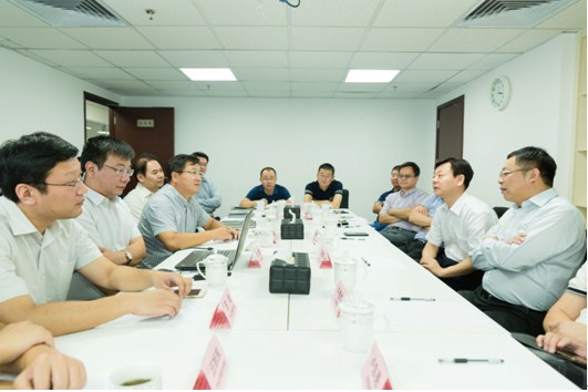 聽取廣州公司工作匯報