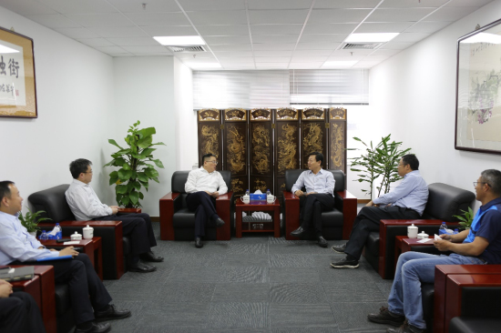 交通銀行北京分行行長(zhǎng)劉建軍一行到金融街集團(tuán)調(diào)研