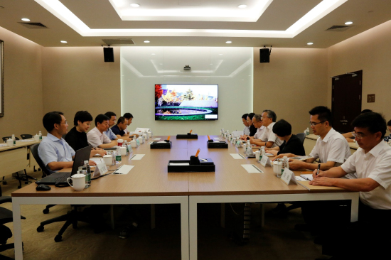 南寧市市長周紅波到金融街集團(tuán)調(diào)研
