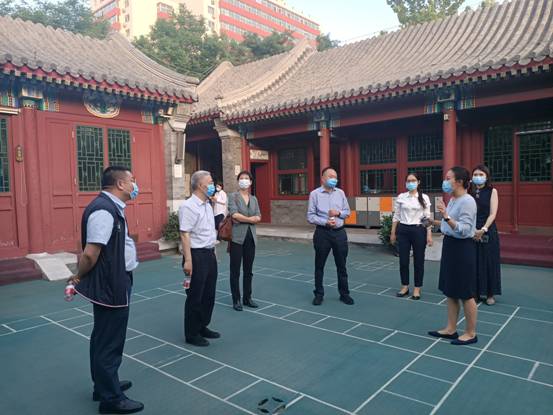 朝陽(yáng)區(qū)領(lǐng)導(dǎo)一行到教育公司所屬學(xué)校、幼兒園調(diào)研